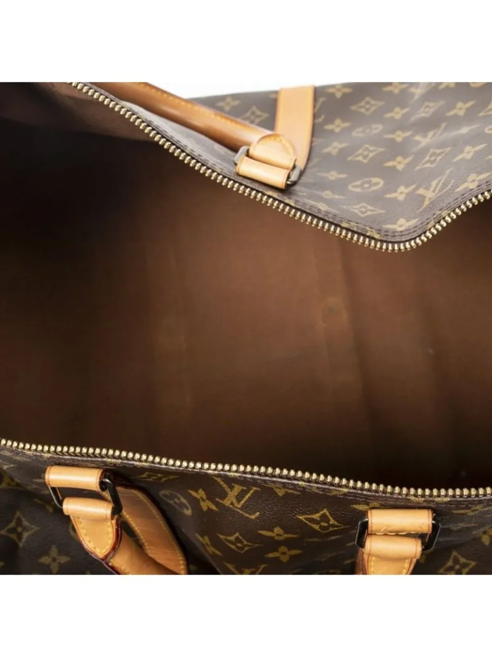 Louis Vuitton Keepall Brown Monogram Canvas - Picture 9 of 10